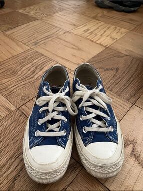 Comme des Garcons converse blue